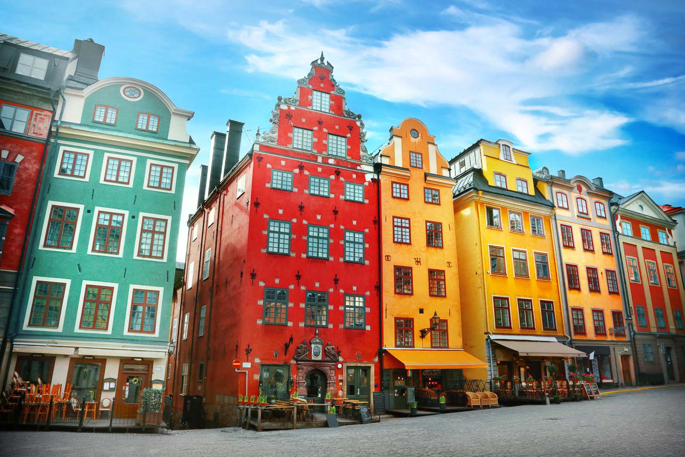 Colourful cities - Stockholm, Sweden