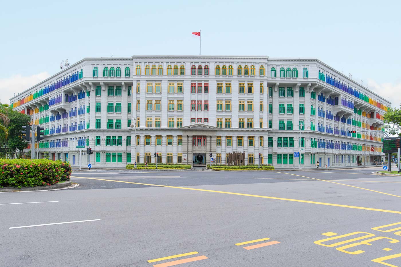 Colourful cities - Old Hill Street, Singapore